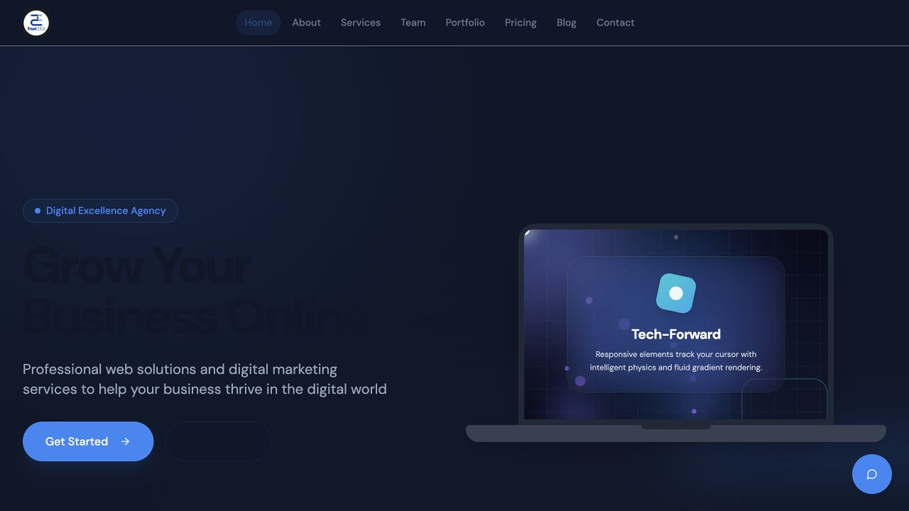 E2 Trust Click website preview